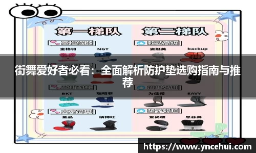 街舞爱好者必看：全面解析防护垫选购指南与推荐
