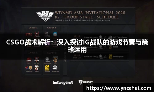 CSGO战术解析：深入探讨IG战队的游戏节奏与策略运用