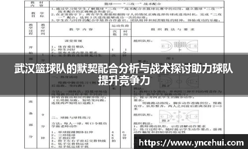 武汉篮球队的默契配合分析与战术探讨助力球队提升竞争力