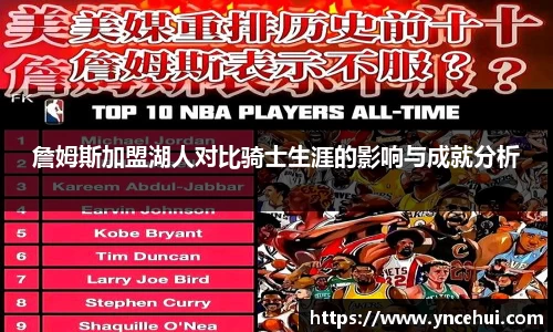 詹姆斯加盟湖人对比骑士生涯的影响与成就分析